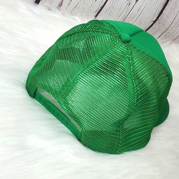 Vintage 90s Mechanic ProLube Indiana Green Mesh Snapback Trucker Hat Adjustable - Picture 6 of 12